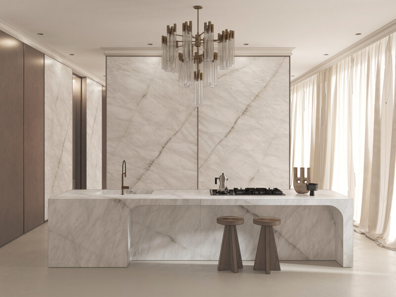 Optimum_The Crystals_Luce_Polished_Kitchen